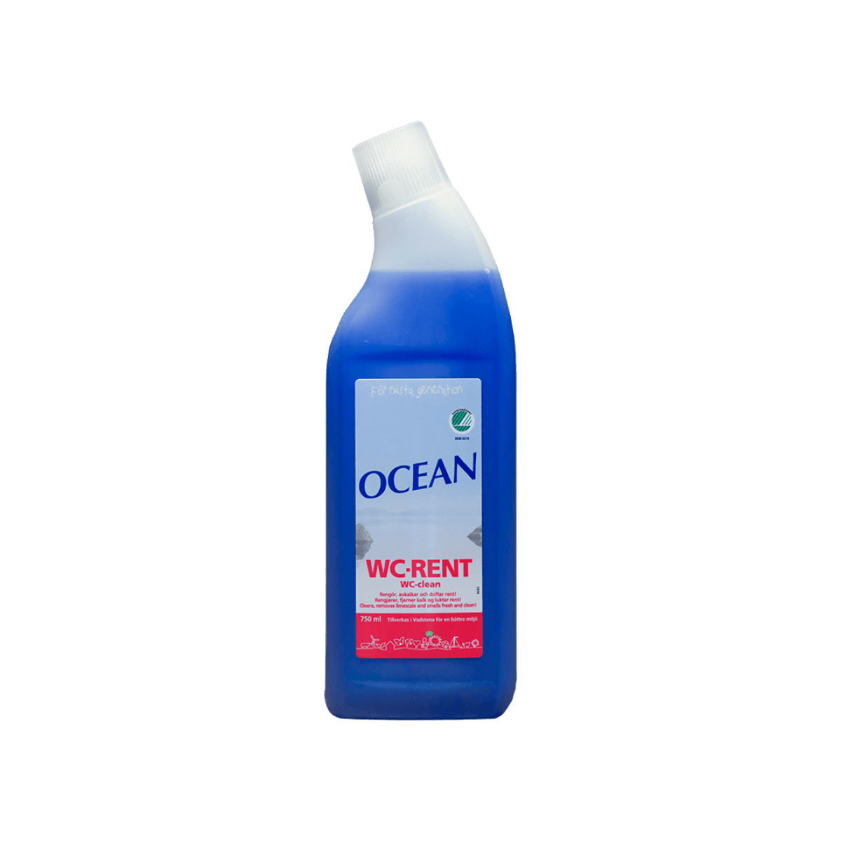 Wc Rengoring WC Rent 750ml - Rengöring - Produkter - Oceanshop.se