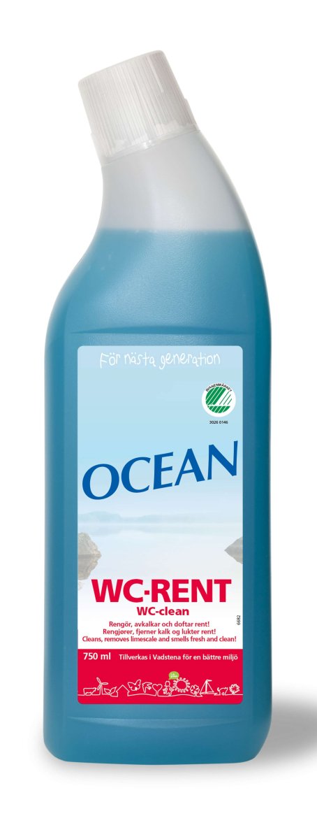 Wc Rengoring WC Rent 750ml - Rengöring - Produkter - Oceanshop.se