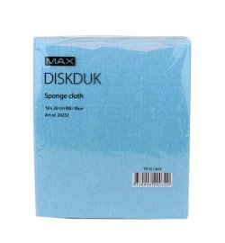 Max Diskdukar blå