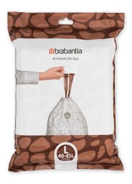Brabantia Avfallspåse PerfectFit L 40-45 liter 40/fp