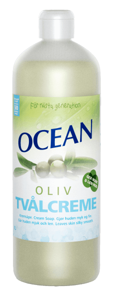 Ocean Tvålcreme oliv 1 liter